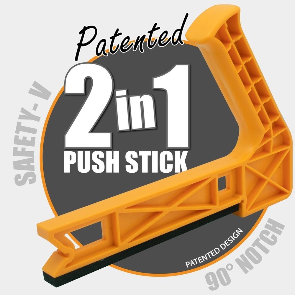 2 in 1 Safety V Push Stick