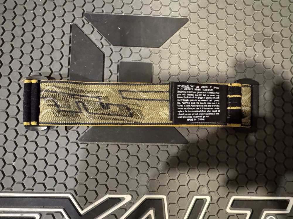 JT PAINTBALL MASK STRAP!!
