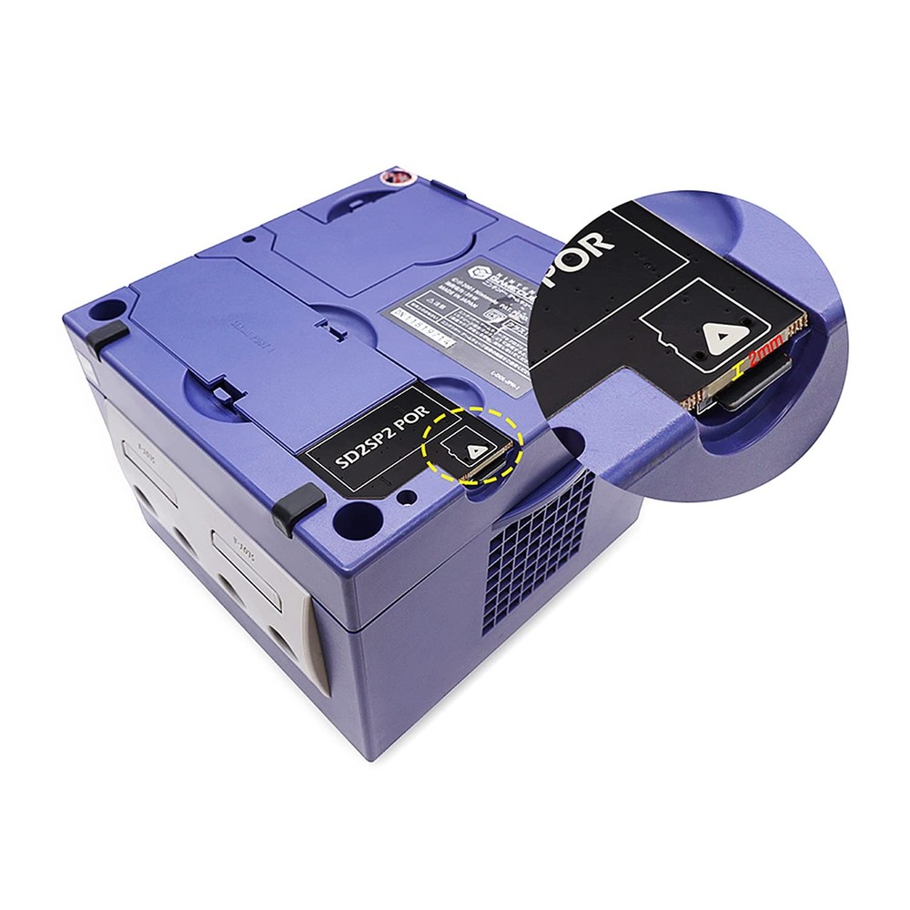 AreMe Micro SD Card Adapter TF Reader for Gamecube Serial SD2SP2 Pro