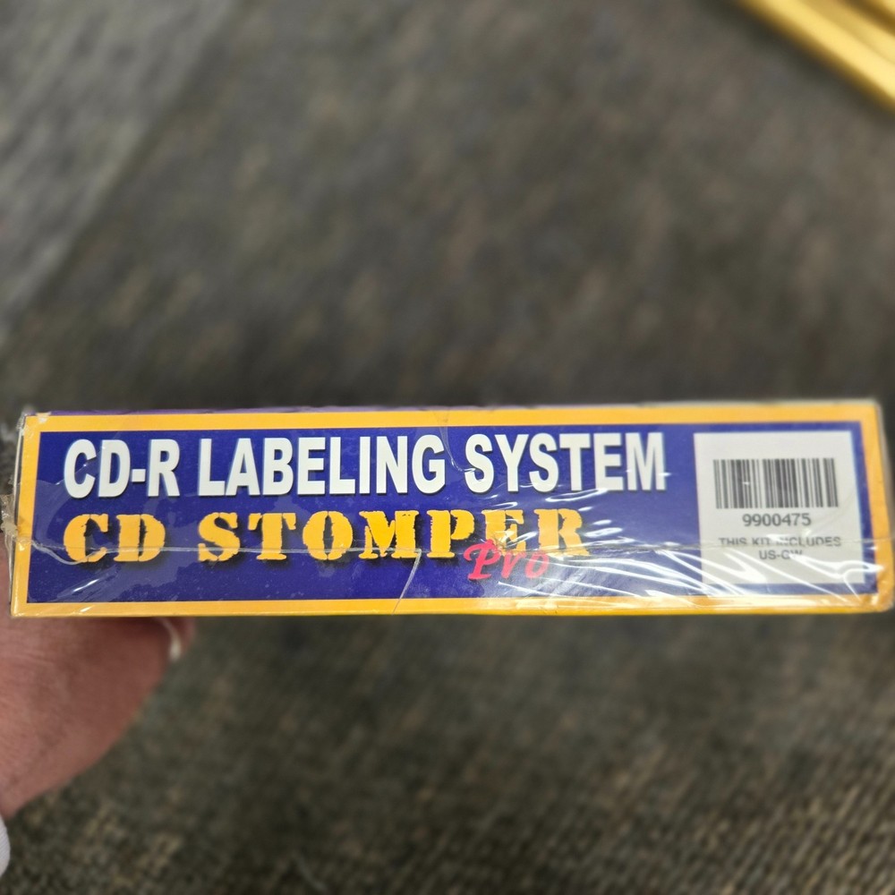 CD STOMPER PRO CD LABELLING SYSTEM NEW AND UNSEALED
