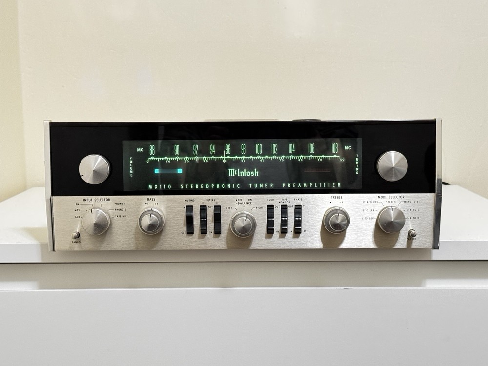 McIntosh  MX110z preamplifier restored