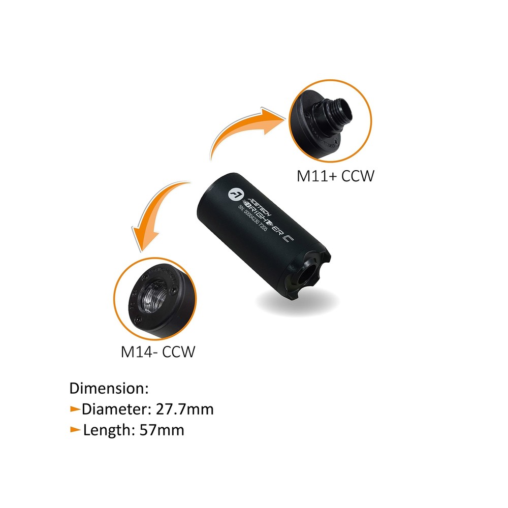 ACETECH Brighter C Black