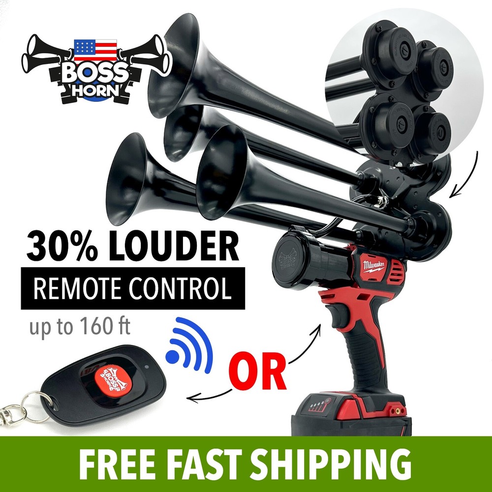 Milwaukee Train Horn with Remote