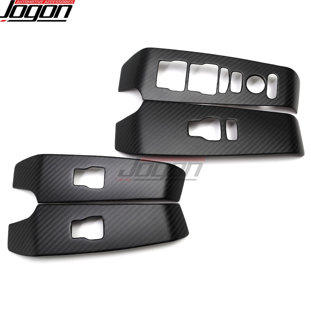 Type R Matte Carbon Window Switch Panel Trim For Honda Civic Type R Si FL5 2022+