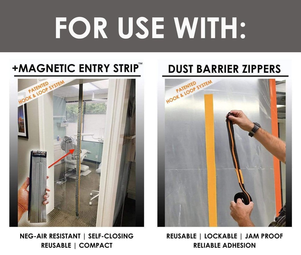 RE-U-ZIP™ Mounting Strips | 12 Pack