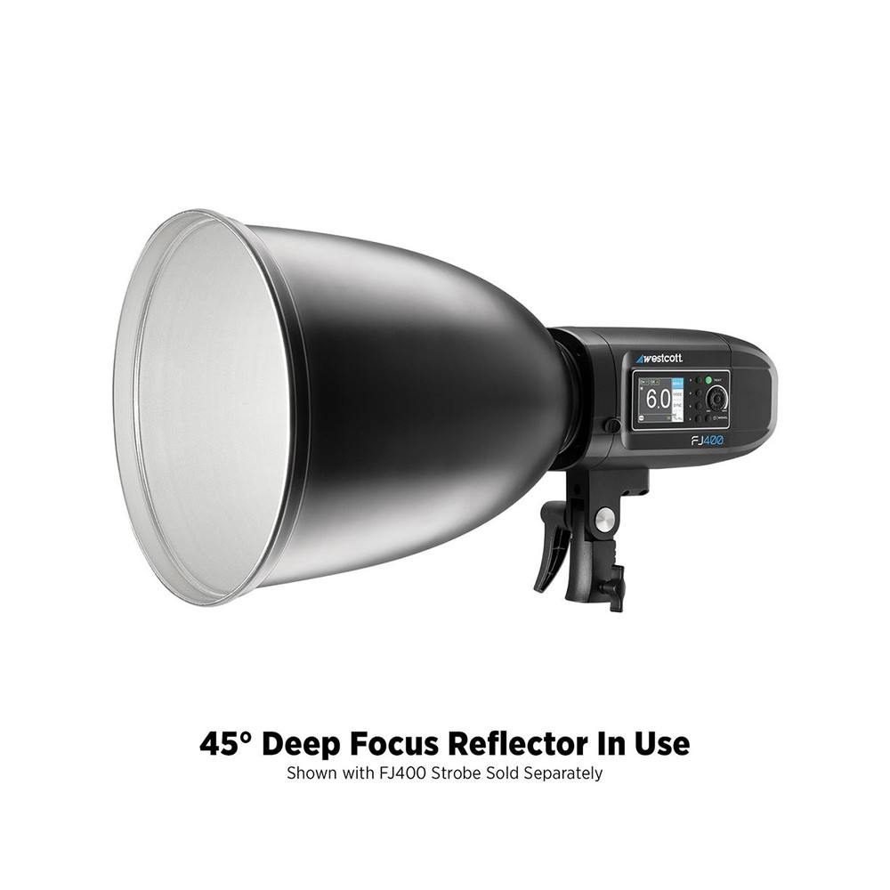 Westcott 45-Degree Deep Focus Reflector with Honeycomb Grids and Diffusion