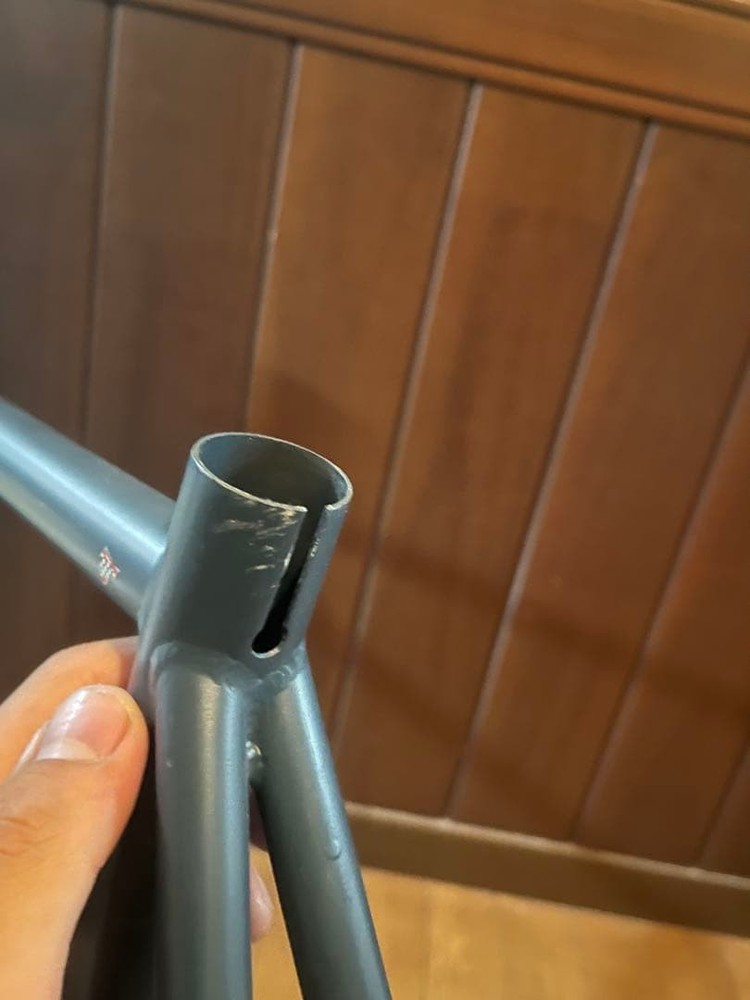 US Navy style painted fixie bike frame