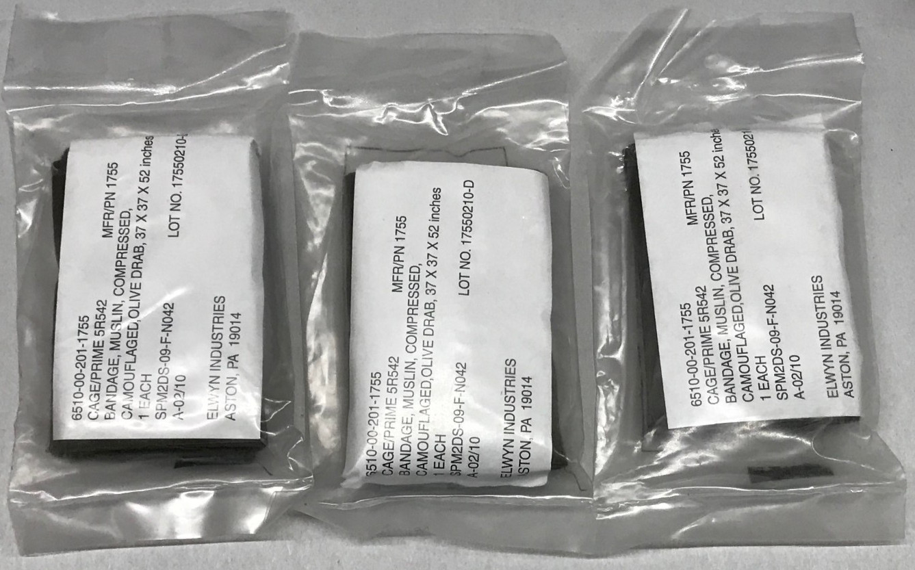 Lot of Med Kit Replacement Items USGI