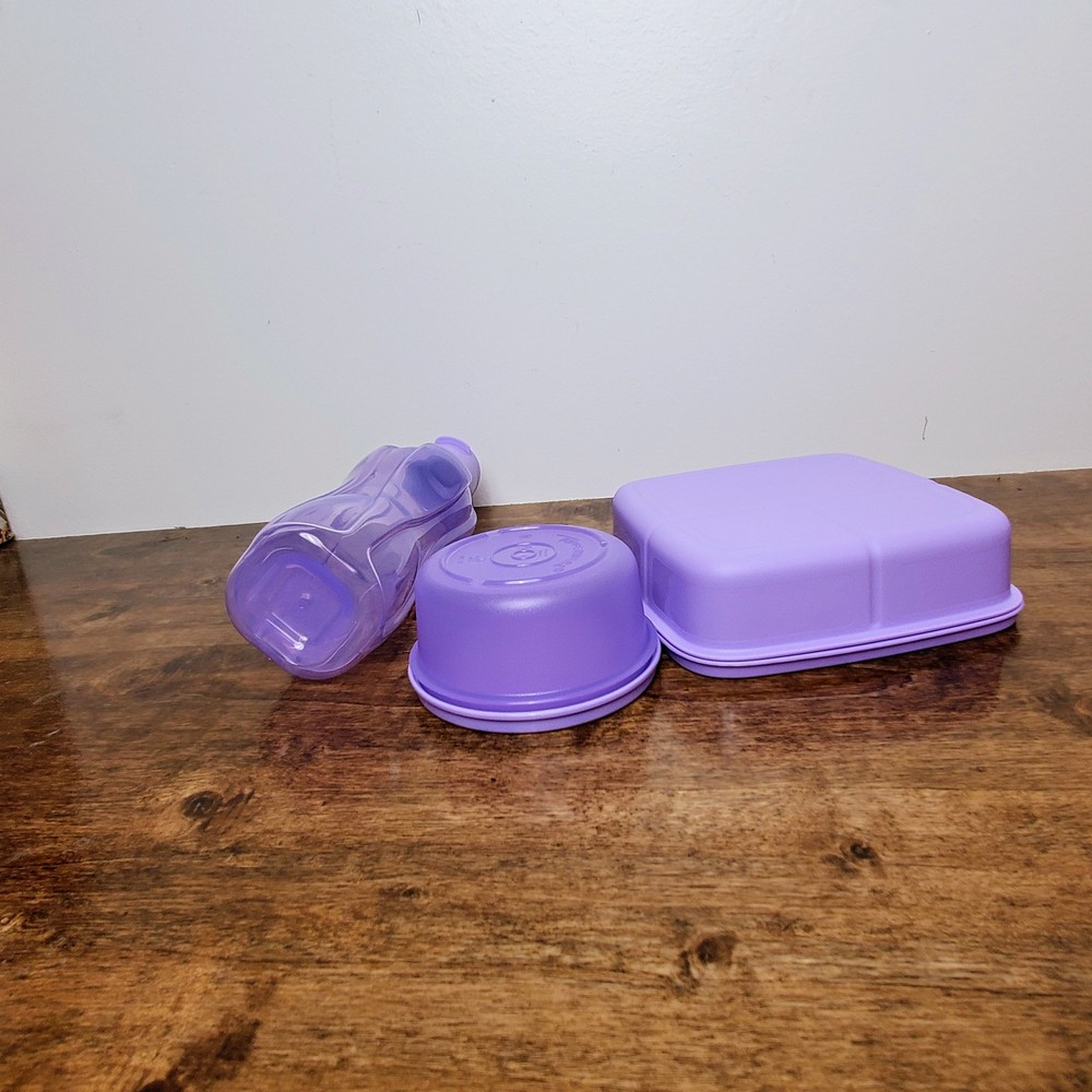 Eco-Friendly Tupperware Lunch Set Sandwich Box, Snack Container