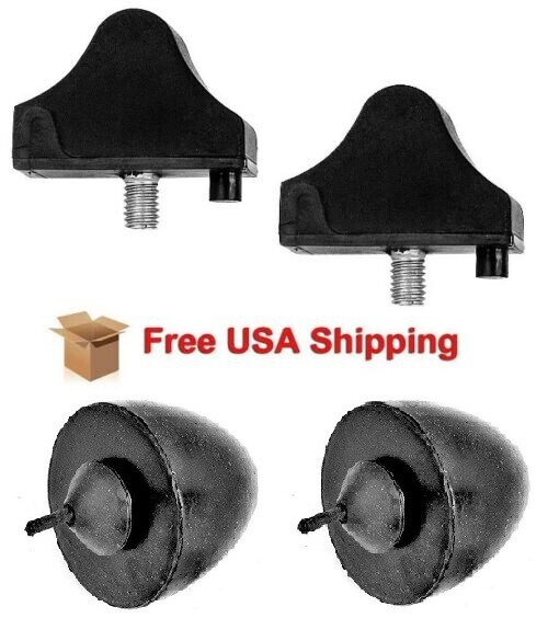 For 64-74 GM Factory Correct Front Lower Control Arm Rubber Bump Bumper Stop 4pc