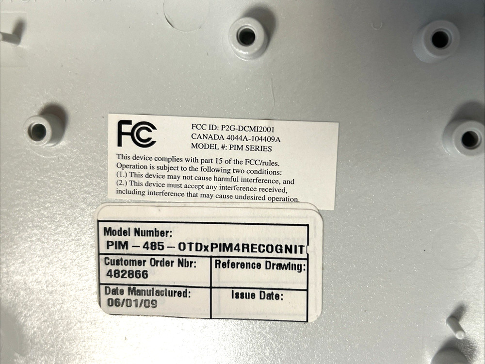 Schlage PIM-OTDx-PIM 4 RECOGNITION 485-RS Panel Interface Module Rare!