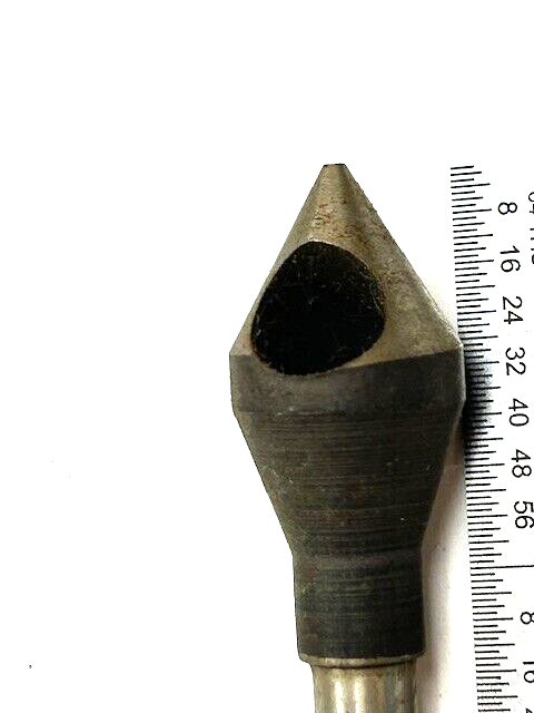 #2 HSS Zero Flute Countersink and Deburring Tool 60 DEGREE 3/16-17/32 Dia Range