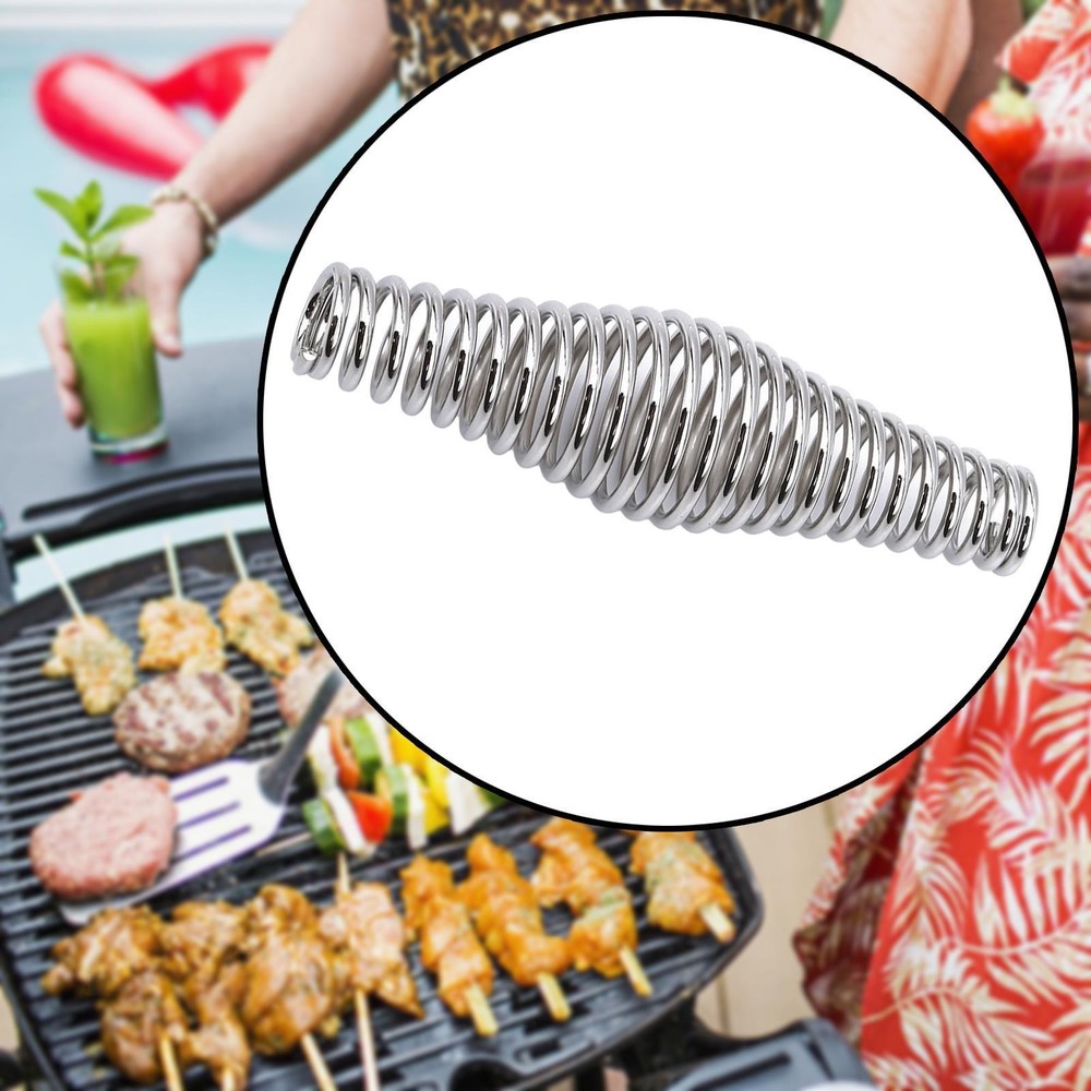 2 BBQ Pit Handle Spring Sturdy Multifunction Compression