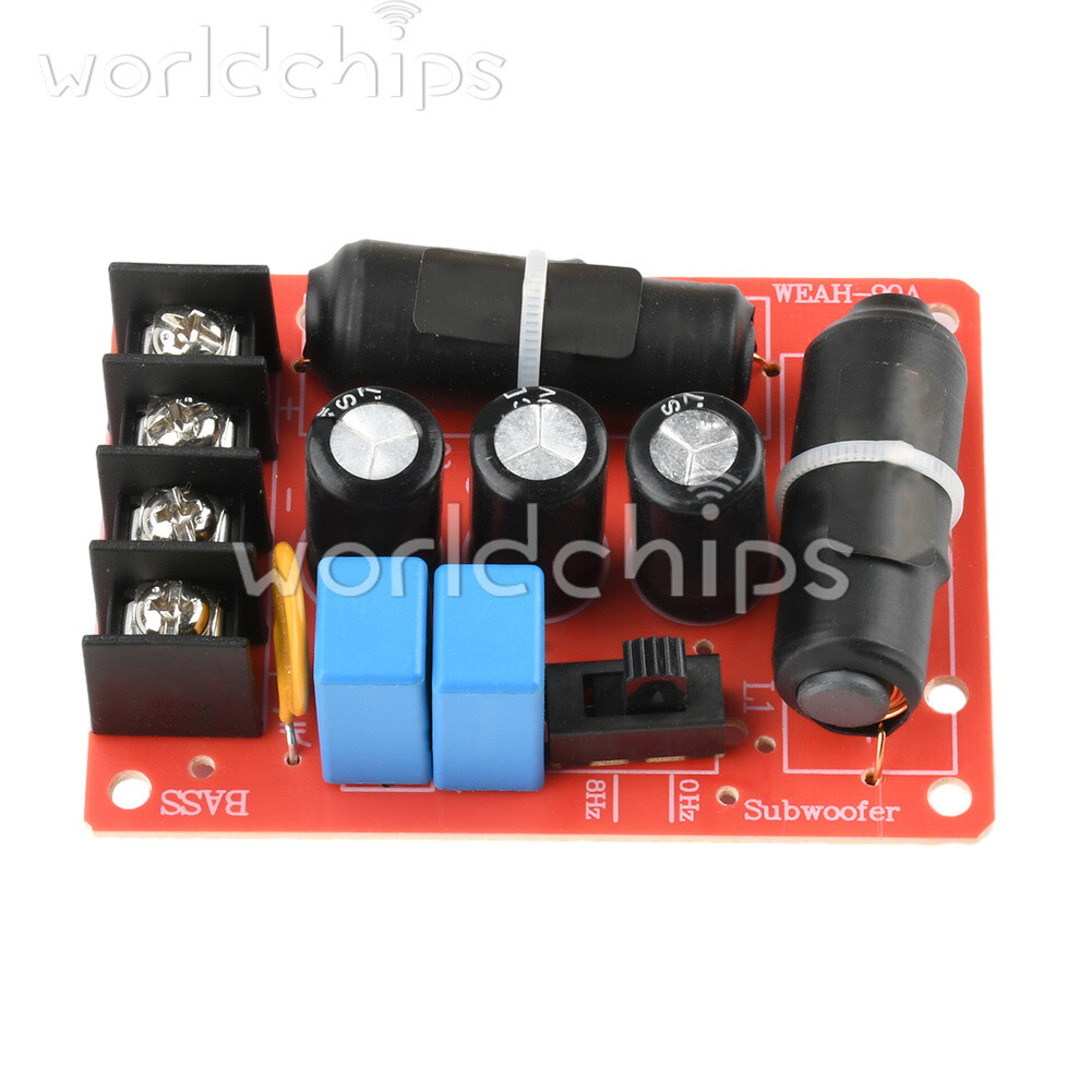 200W High Power Speaker Frequency Divider Subwoofer 2 Way Audio Crossover New