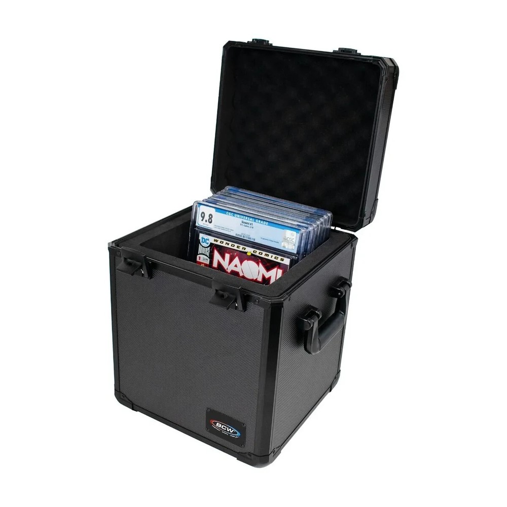 BCW Graded Comic Latching Case – Secure Storage for 15 Slabbed Comics