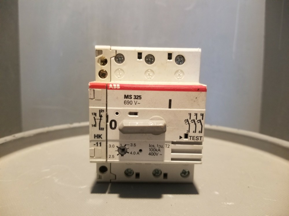 ABB Manual Motor Starter Assy, 690V, MS325
