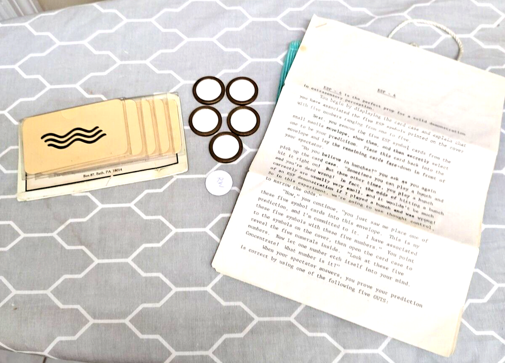 MAGIC "ESP-4" A Solid Demonstration in Extrasensory Perception!