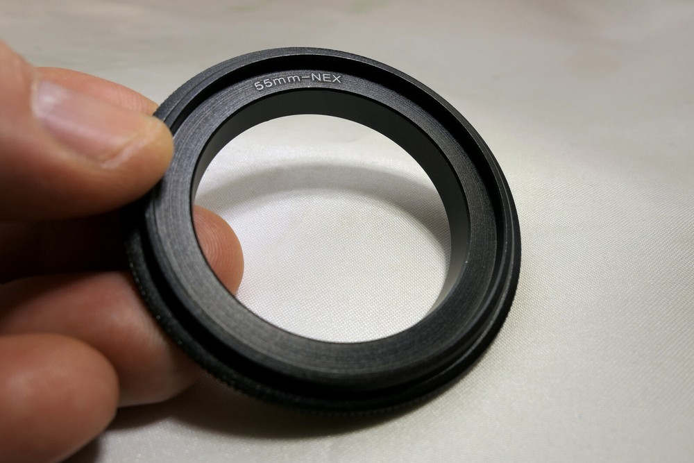 55mm Macro Close-Up Reverse Lens Adapter Ring For Sony E-Mount ILCE camera α6300