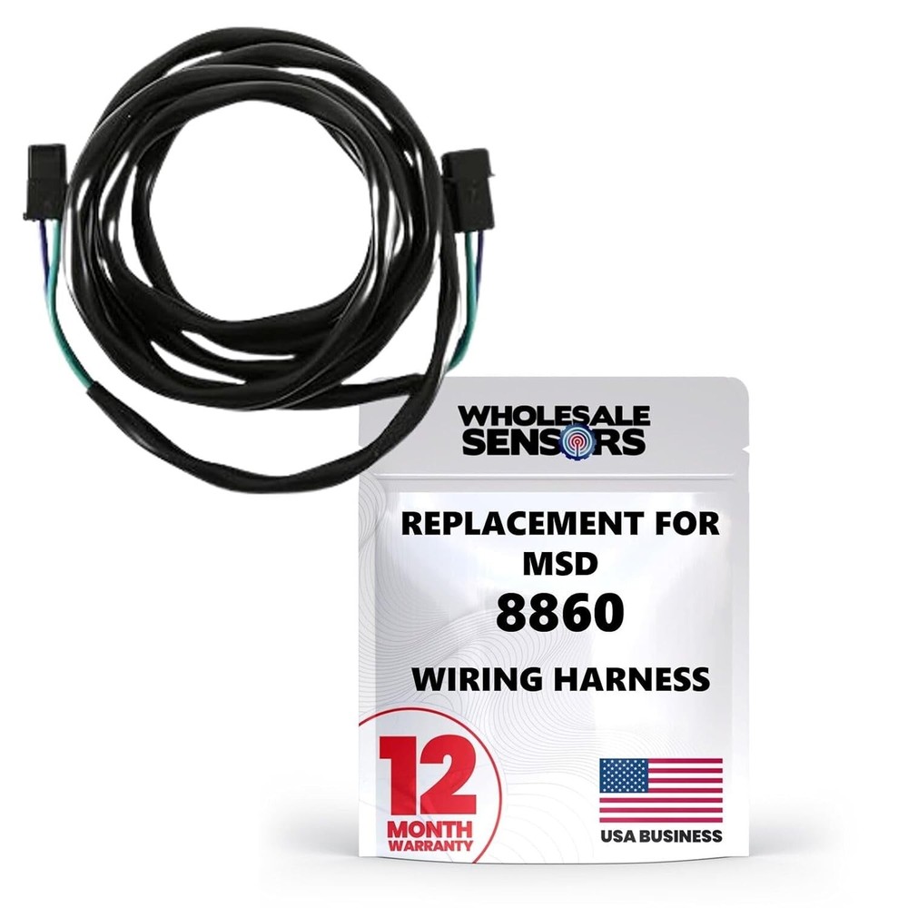 Replacement Wiring Harness for MSD 8860 Ignition to Distributor / Crank Trigger