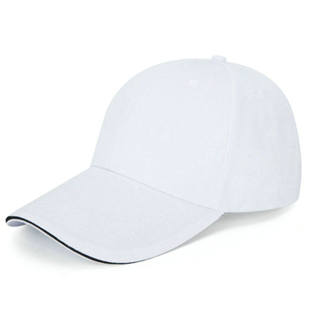 Baseball Cap Washed Cotton Low Profile Plain Adjustable Hat Blank Dad Solid Men