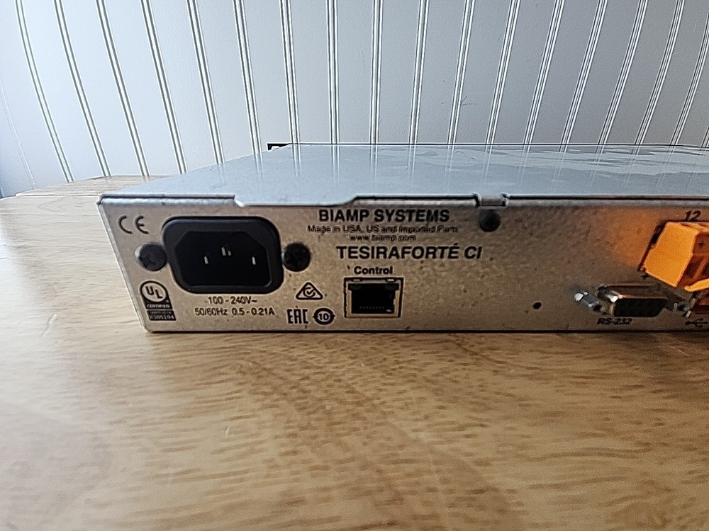 Biamp Tesira Forte AVB VT Digital Audio Server