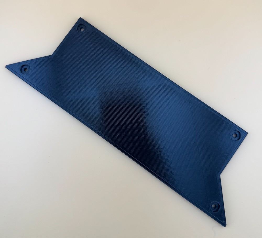 82-92 Camaro Ashtray Delete Plate - UV RESISTANT