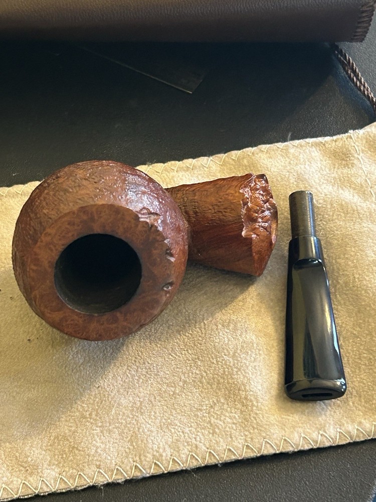 Sandblasted Mini Bent Apple By Werner MUMMERT