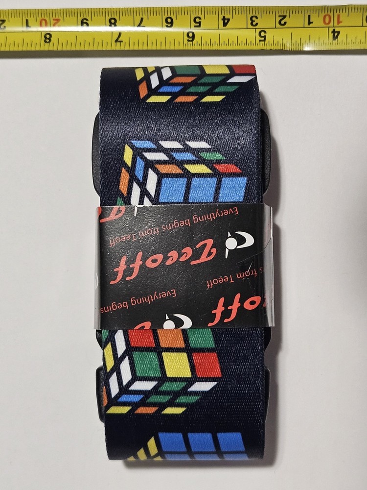 Teeoff ~ Rubix's Cube ~ Luggage Strap ~ New