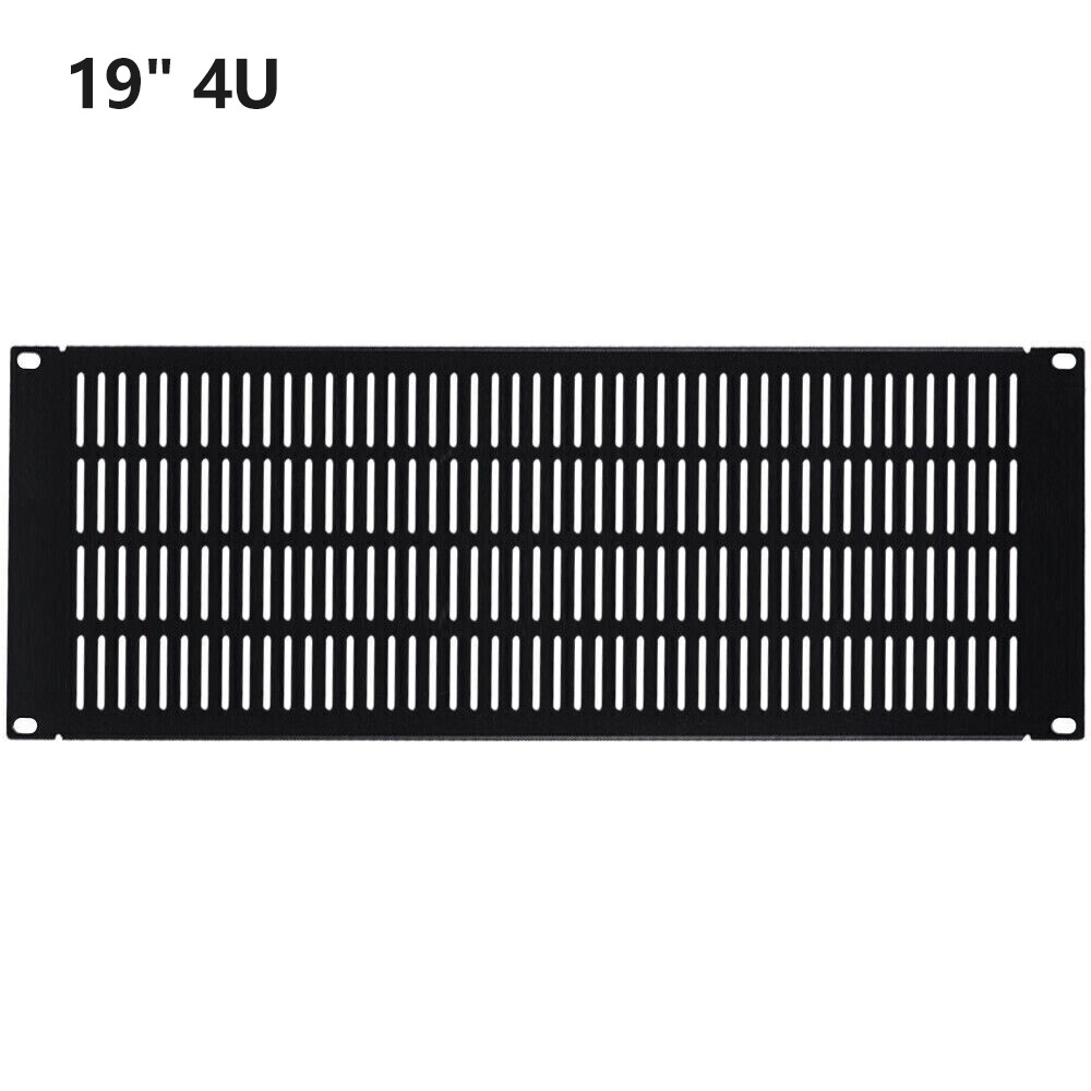 2U or 3U or 4U Vented Blank Rack Mount Panel Spacer 19" Network Server Cabinet