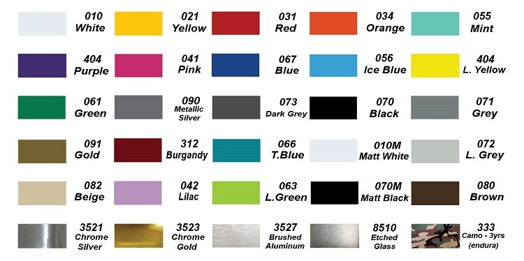 RAV 4 Heart Beat Pulse Decal Pair