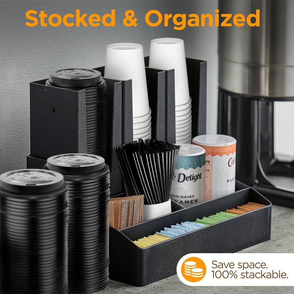 500 Ct. Coffee Cup Lids - Compatible with Various Sizes