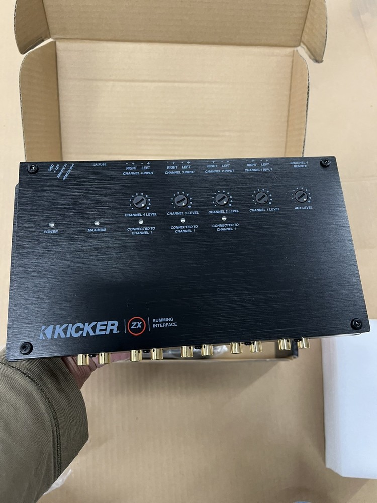 Kicker ZXSUM8 OEM Integration Summing Interface NEW