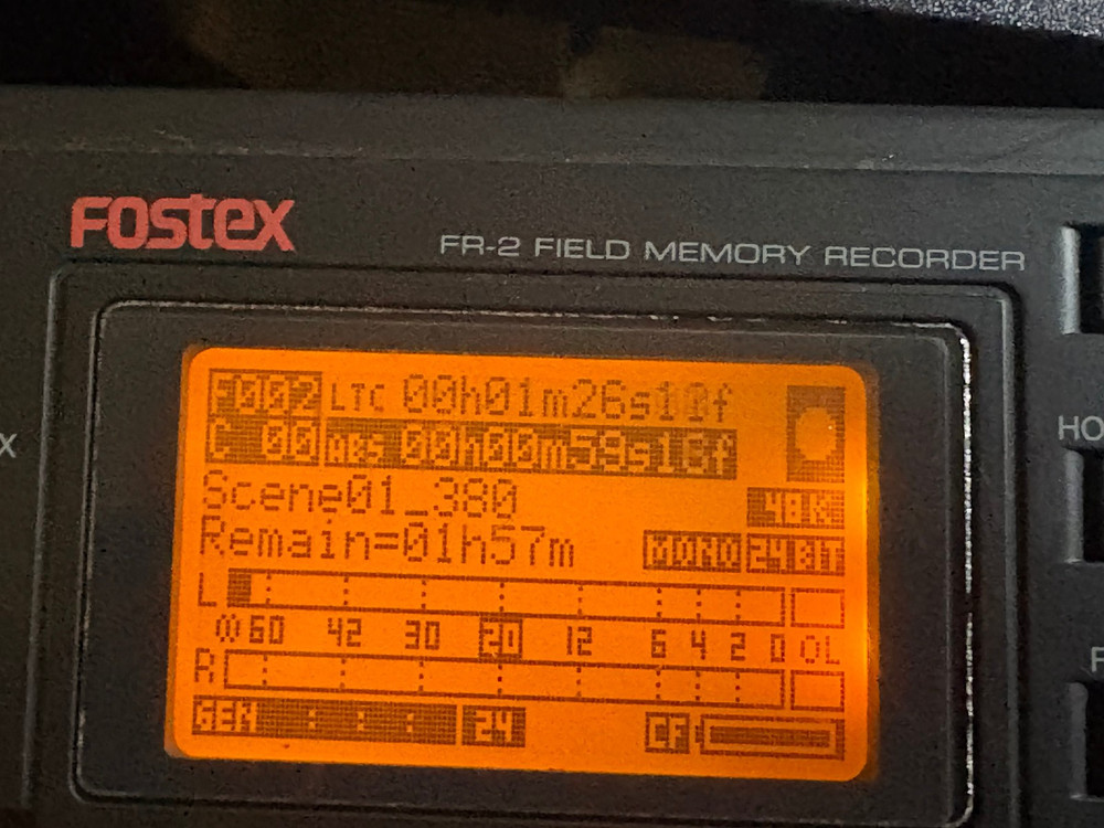 Fostex FR-2 Stereo Field Memory Recorder