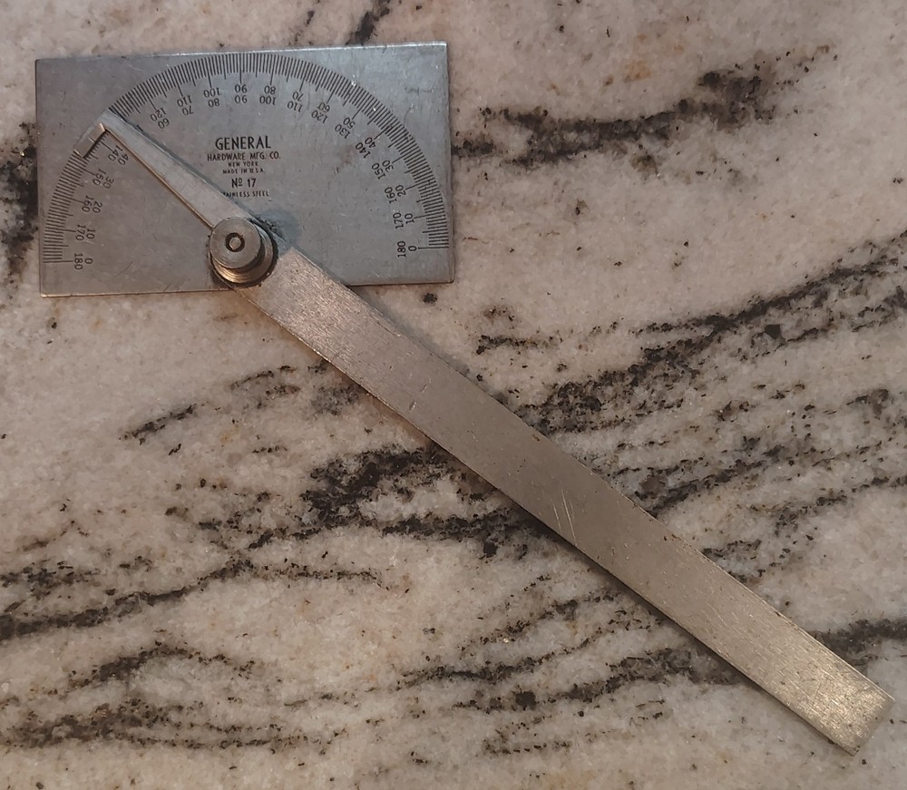 🔨GENERAL NO 17 PROTRACTOR MACHINIST/ TOOLMAKER