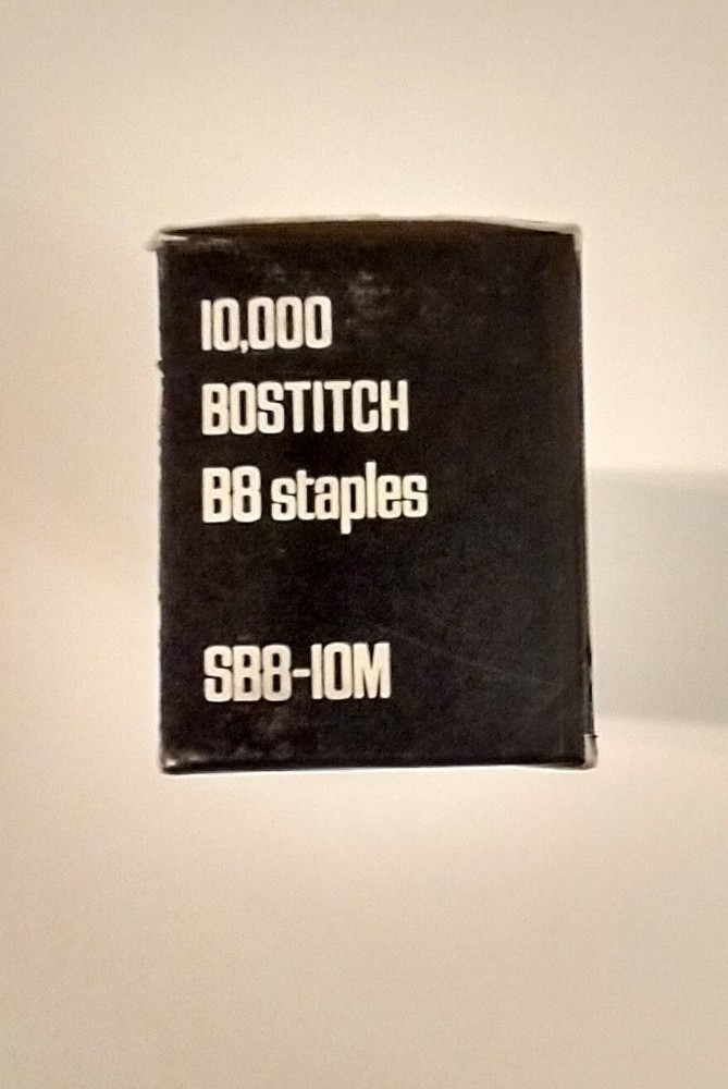 vintage bostitch staples B8 Chisel Pointed 10,000