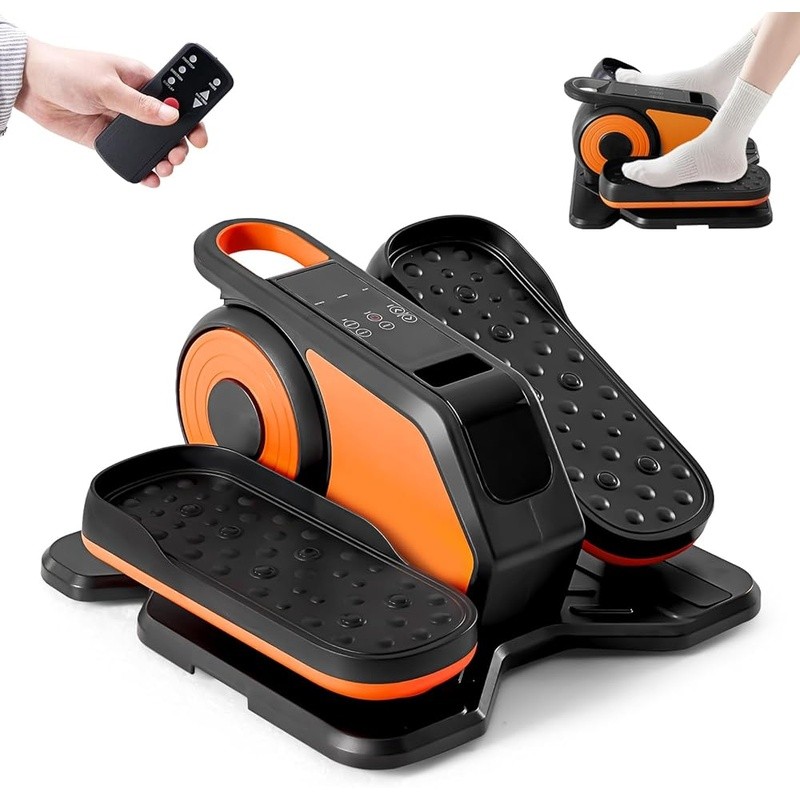 Compact Mini Elliptical Machine 12 Speed Remote Control Low Noise Workout New