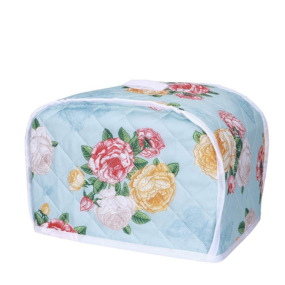 Toaster Cover for 2 Slice Bread Maker - Quilted Kitchen Small Multicolor