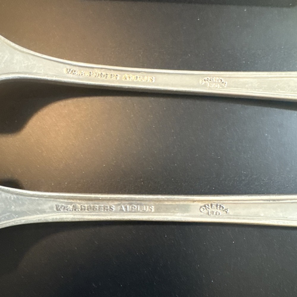 Rogers A1 plus Meadowbrook forks & spoons