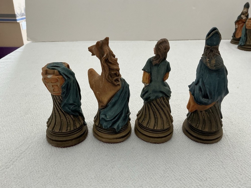 Chess Set Vintage Made In Britain