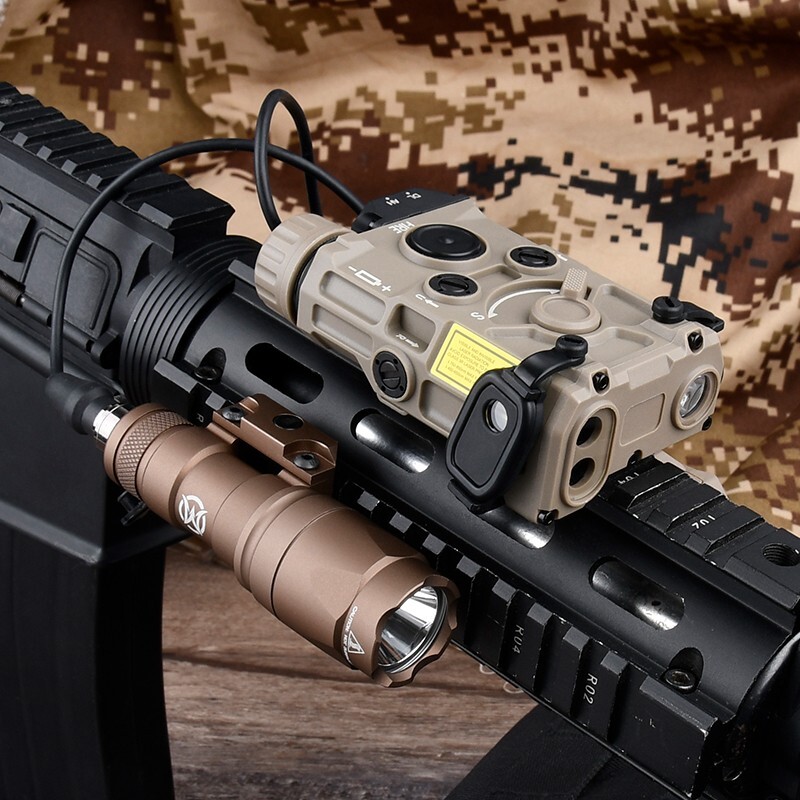 Tactical OGL RED Green Blue IR laser M600 M300 Hunting Flashlight AXON Switch