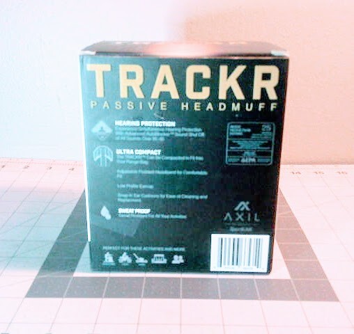 tracker passive headmuff 25 db nrr