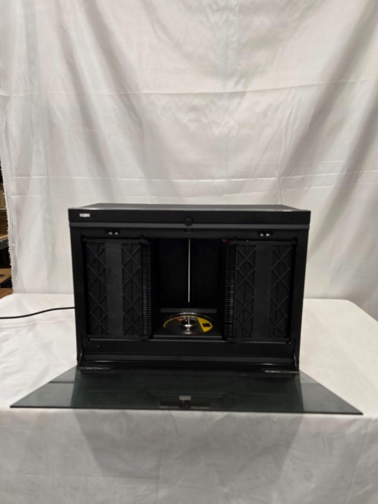 NSM CD 100 Disc Library System CD3101AC + CD3101 Untested Powers On