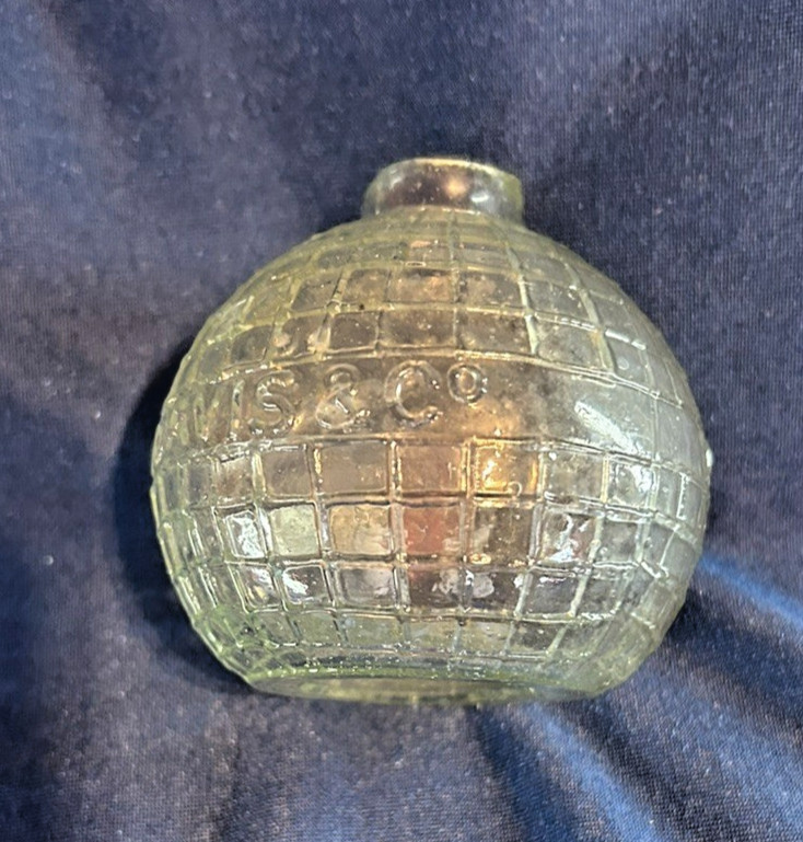 VERY RARE Globe lamp M. DAVIS & CO UNIVERSAL LAMP [ NOT TARGET BALL ]