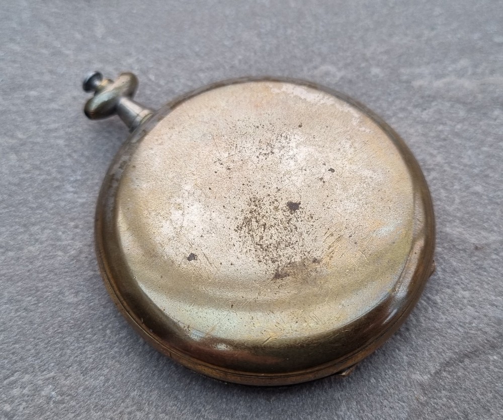 Antique Military Brass Compass