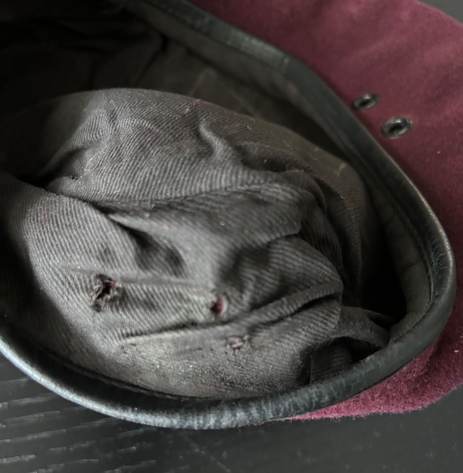 Canadian Airborne Dorothea Knitting Mills Limited Toronto 1950 Dated Beret