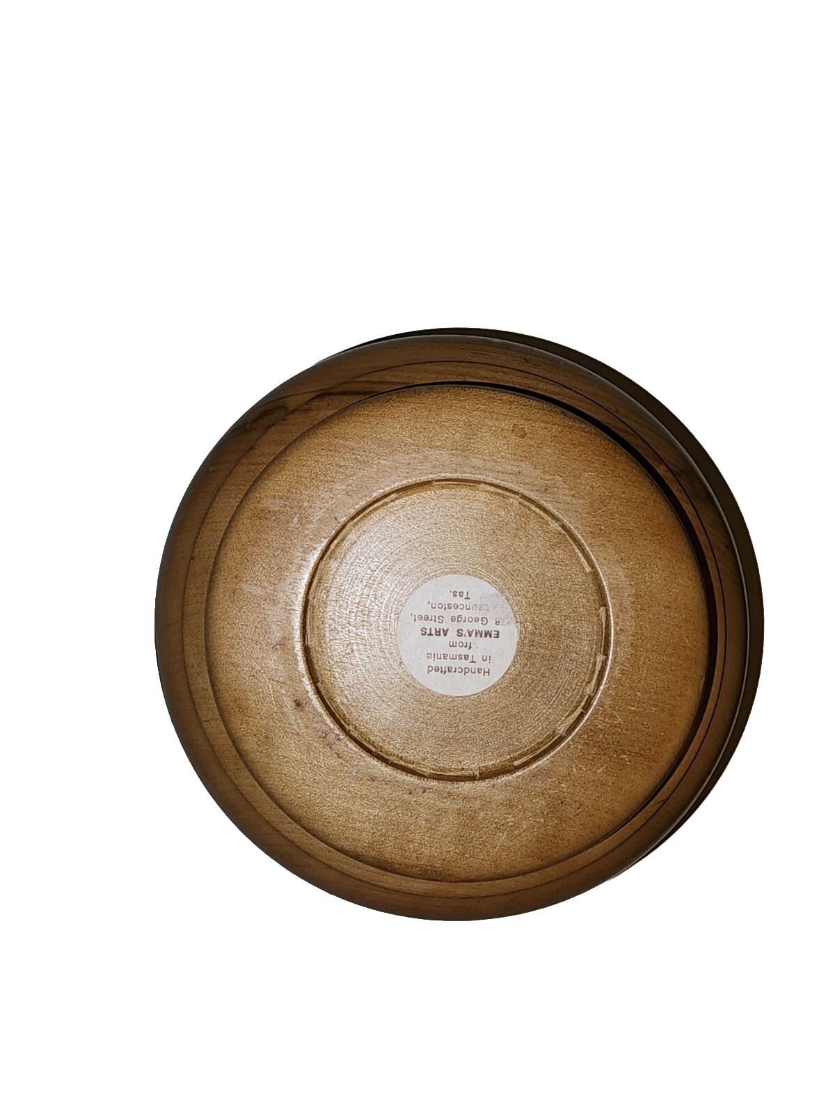 Beautiful Vintage MCM Wooden Vase And Bowls. (Set Of 3)