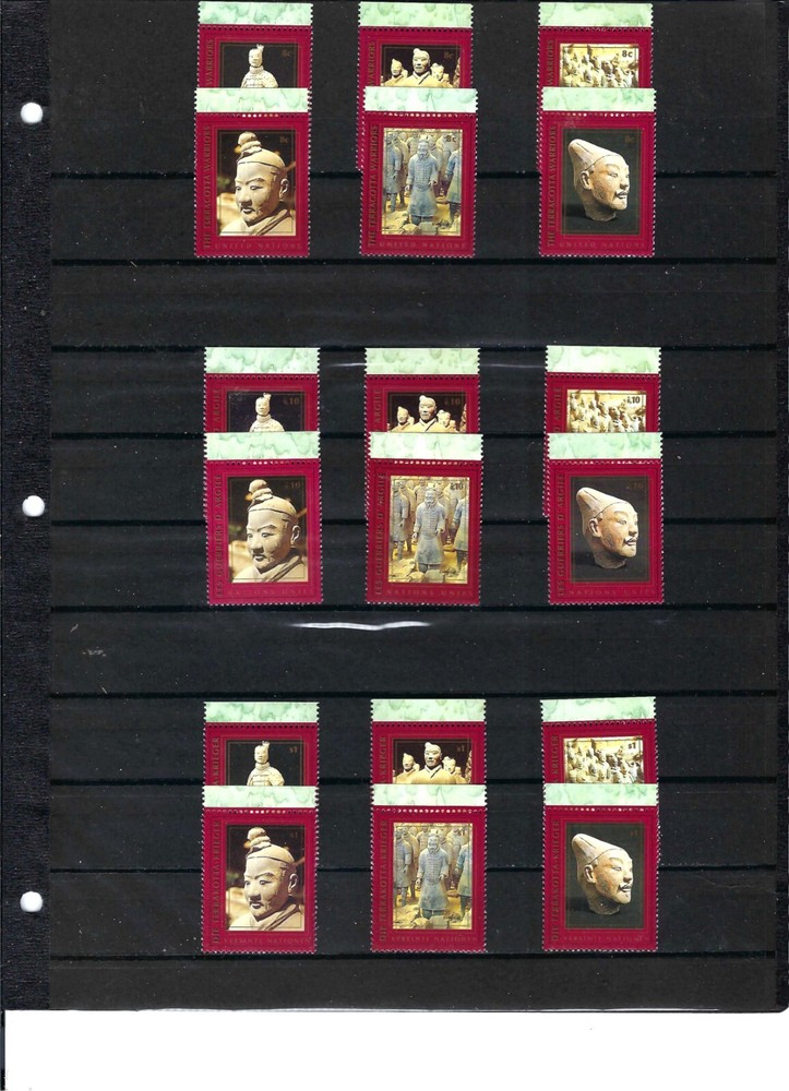 1997 Terracotta Warrior Booklet Singles - All Three Offices - MNH (1985)