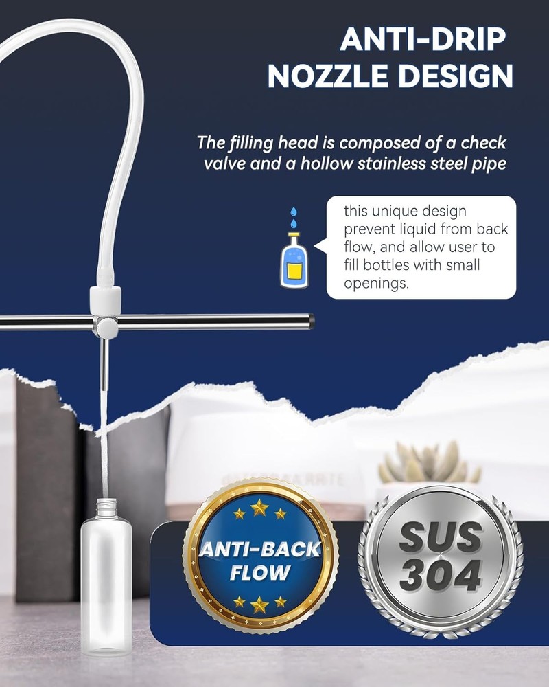 Liquid Filling Machine Automatic Bottle Filler Pump System