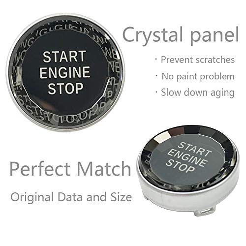 crystal style engine start stop switch ignition button fit E chassis code E60