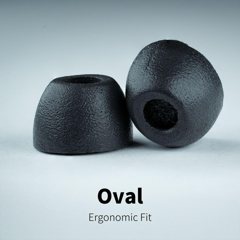 Comply 400 Core Series | Memory Foam Replacement IEM Ear Tips Medium, Black